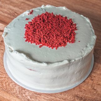 Torta de Red Velvet Completa